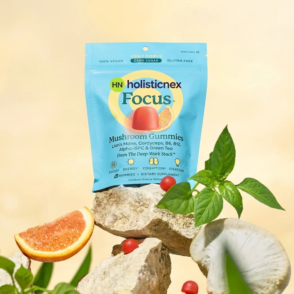 HolisticNex Focus Mushroom Gummies - Image 4