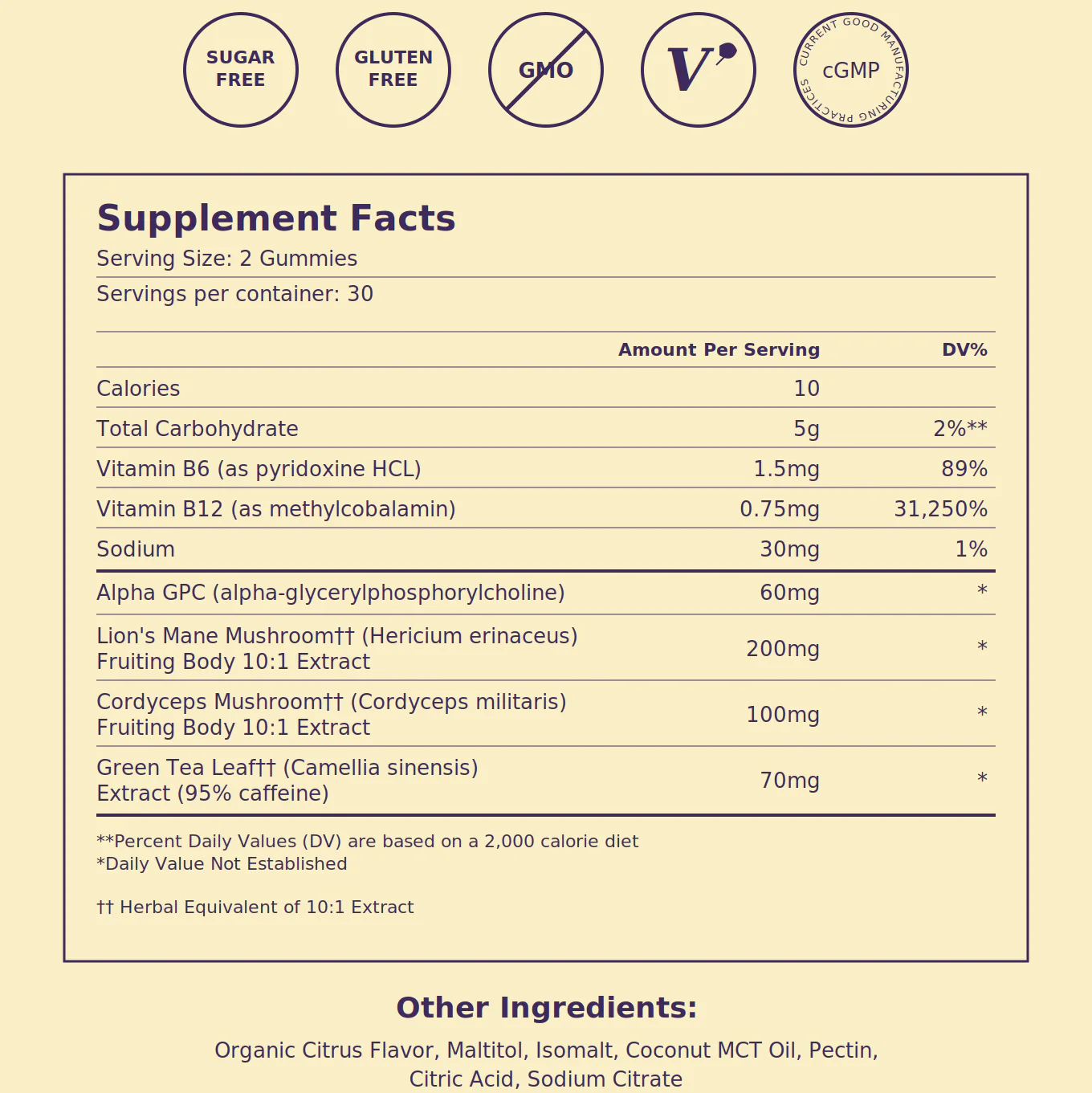 HolisticNex Focus Mushroom Gummies - Image 5